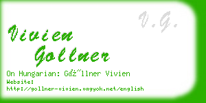 vivien gollner business card